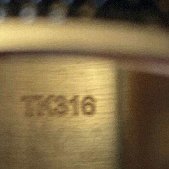 Men's Stainless Steel Ring Band with Micro-chains size 11 - Picture 5 of 5